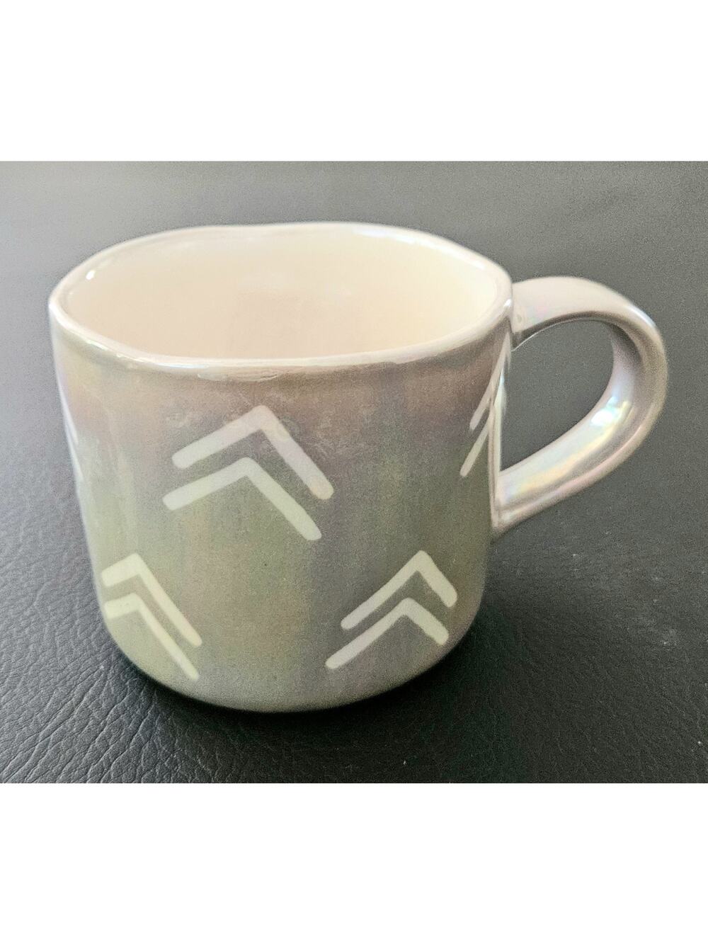 Anthropologie Irridescent Mug Owl You Need is Love coffee Mug